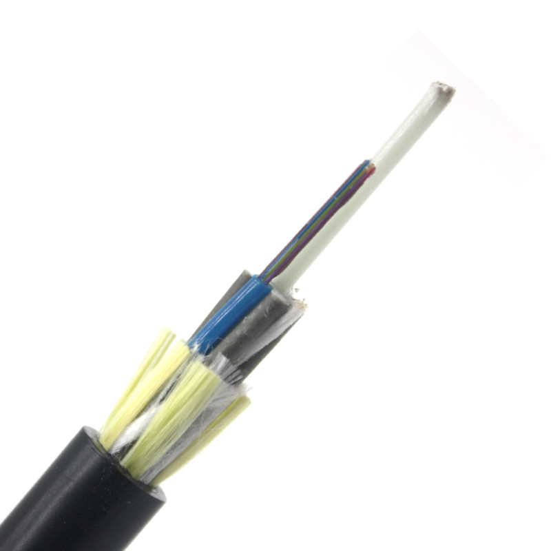 Cable Fibra Optica Monomodo ADSS 96 Fibras G652D Span 100m