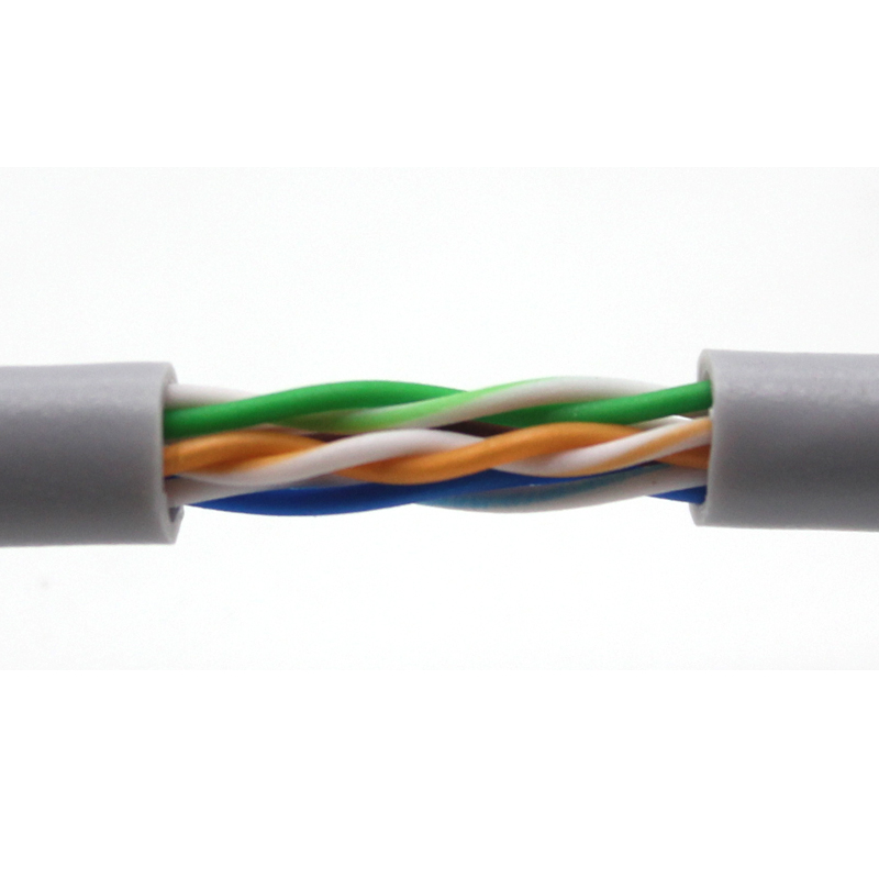 UTP FTP SFTP cat5 kabel med rødt Ethernet cat5e kabel til data