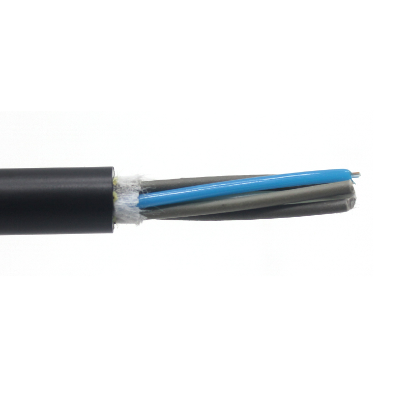 Cable de fibra óptica ADSS de modo único con revestimiento doble para exteriores de cable eléctrico de 6 12 24 48 núcleos