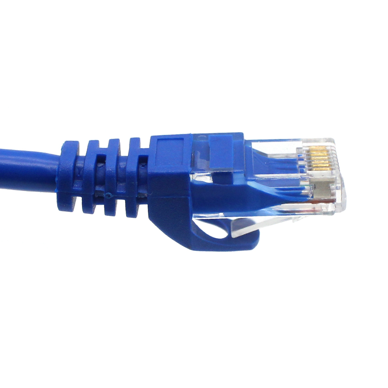 Cobre sólido PVC UTP FTP SFTP RJ45 Cordón de remiendo CAT5E CAT6 CAT7 Cable Ethernet Kable
