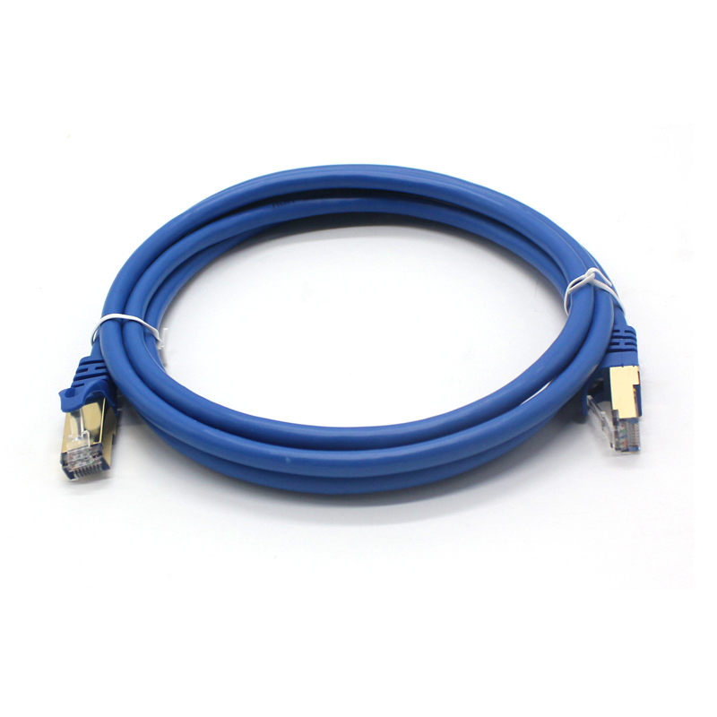 Moule pwoteje Ethernet kab (FTP) Gigabit Cat6 RJ45 Patch Kab