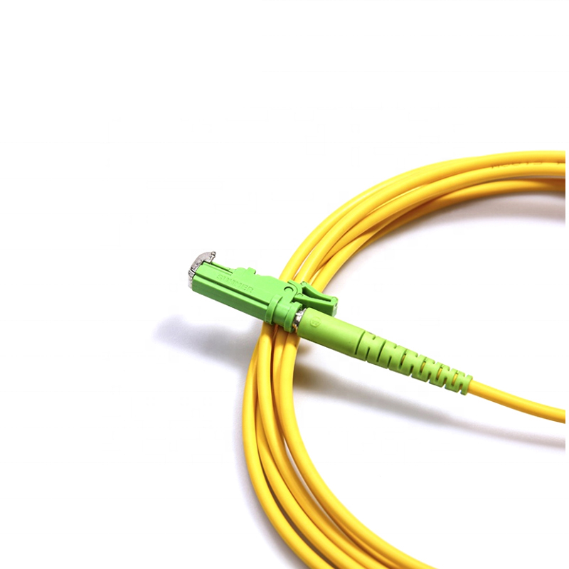 SC til E2000 (LSH) 9/125µm Singlemode OS2 Duplex Fiber Patch-kabel