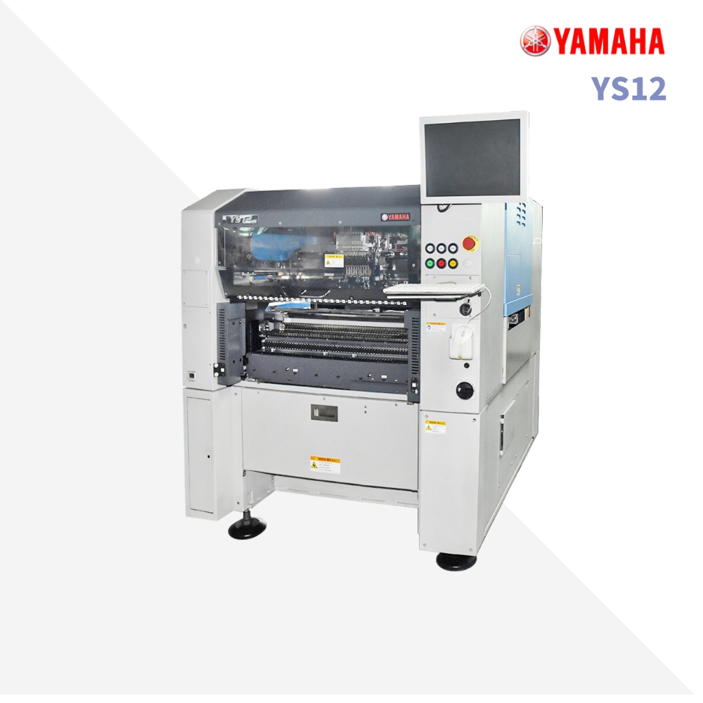 YAMAHA YS12 PICK AND PLACE MACHINE, CHIP MOUNTER, PLACEMENT MACHINE, USED SMT EQUIPMENT