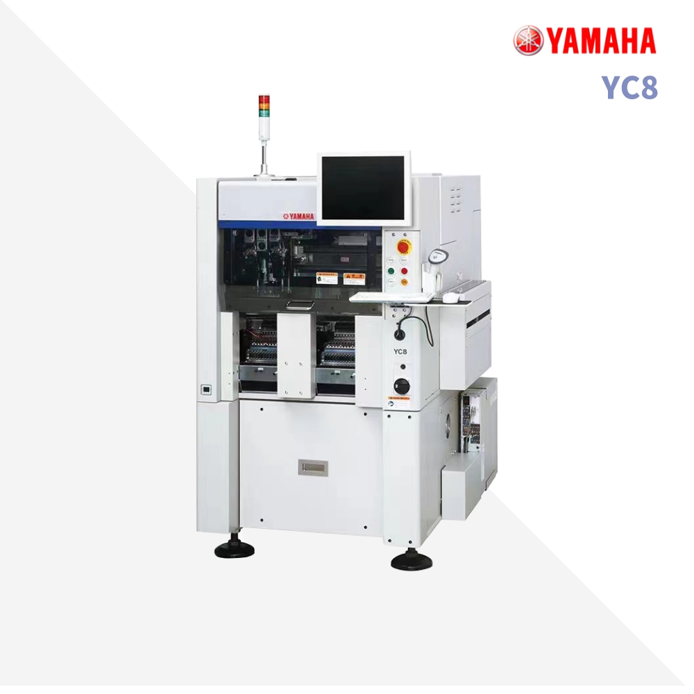 YAMAHA YC8 WIDE-RANGE COMPACT MODULAR, CHIP MOUNTER, PICK AND PLACE MACHINE, USED SMT MACHINE