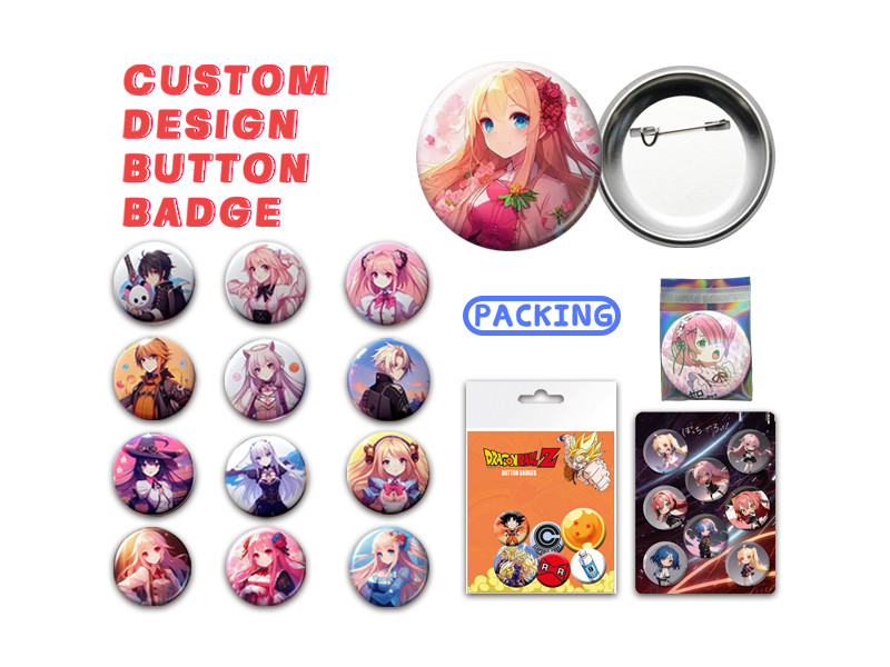 Custom Design Button Badge 20240325