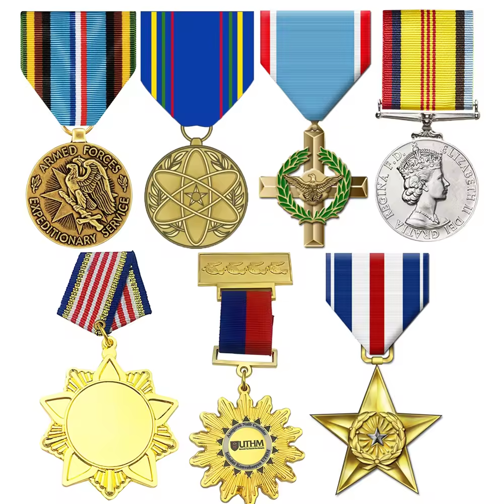 कस्टम निर्मित पदक और पदक