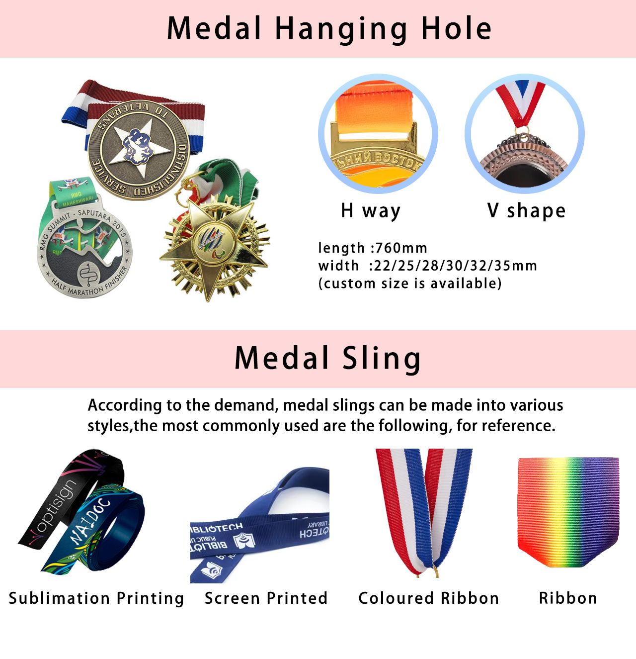IT’S EASY TO CUSTOMIZE A MEDAL WITH A RIBBONvc1
