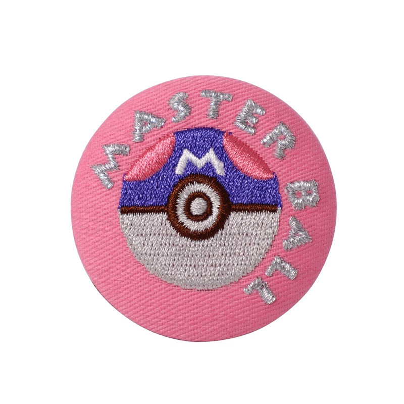 Manufacturer of Manufacturer Custom Lapel Pin Embroidery Woven Logo Security Metal Button Badge