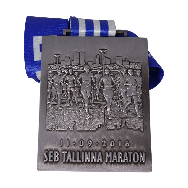 Manufacturer Metal Zinc Alloy Marathon Running Medal