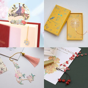 Chinese Valentine's Day QIXI Festival Book Mark