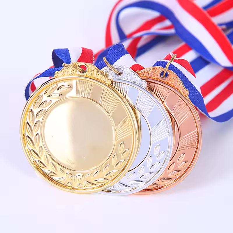 Fabricació personalitzada de medalla de futbol de bronze antic per a records