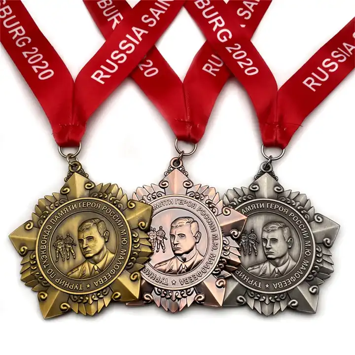 Medallas de produción de deseño para eventos deportivos