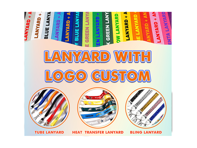 Lanyard Custom gyda Logo 20240507
