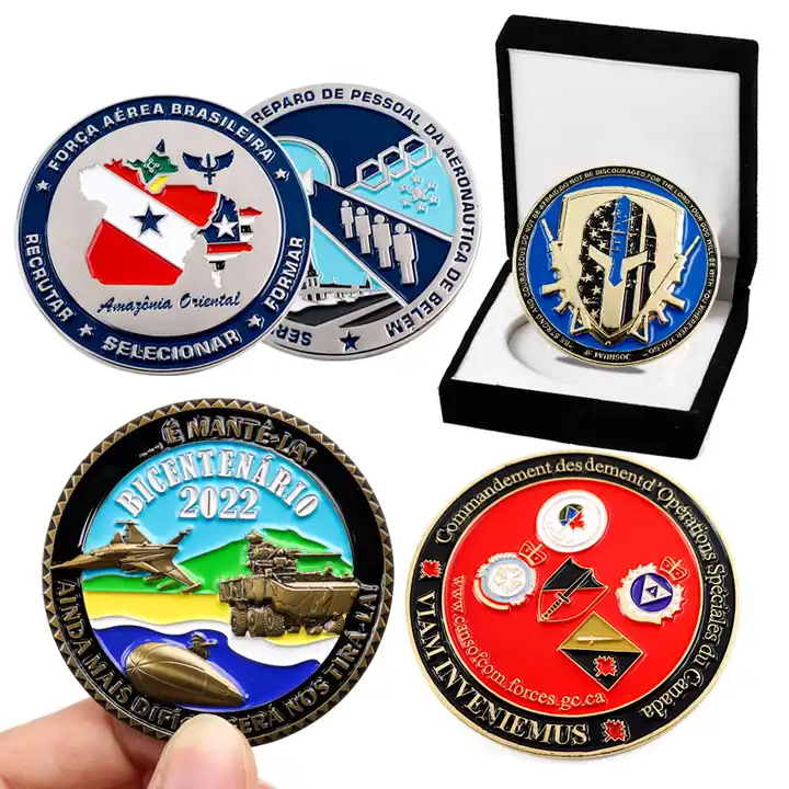 Militär myntdesign