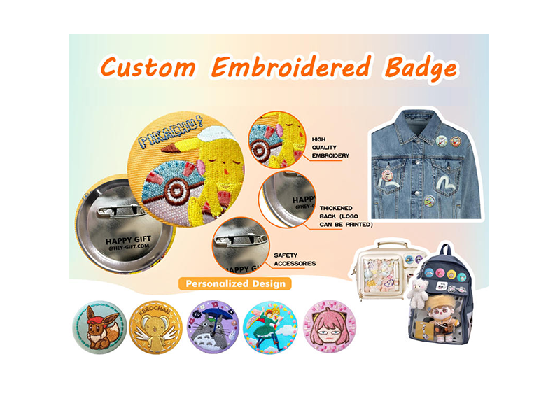 Custom Embroidered Badge 20240521