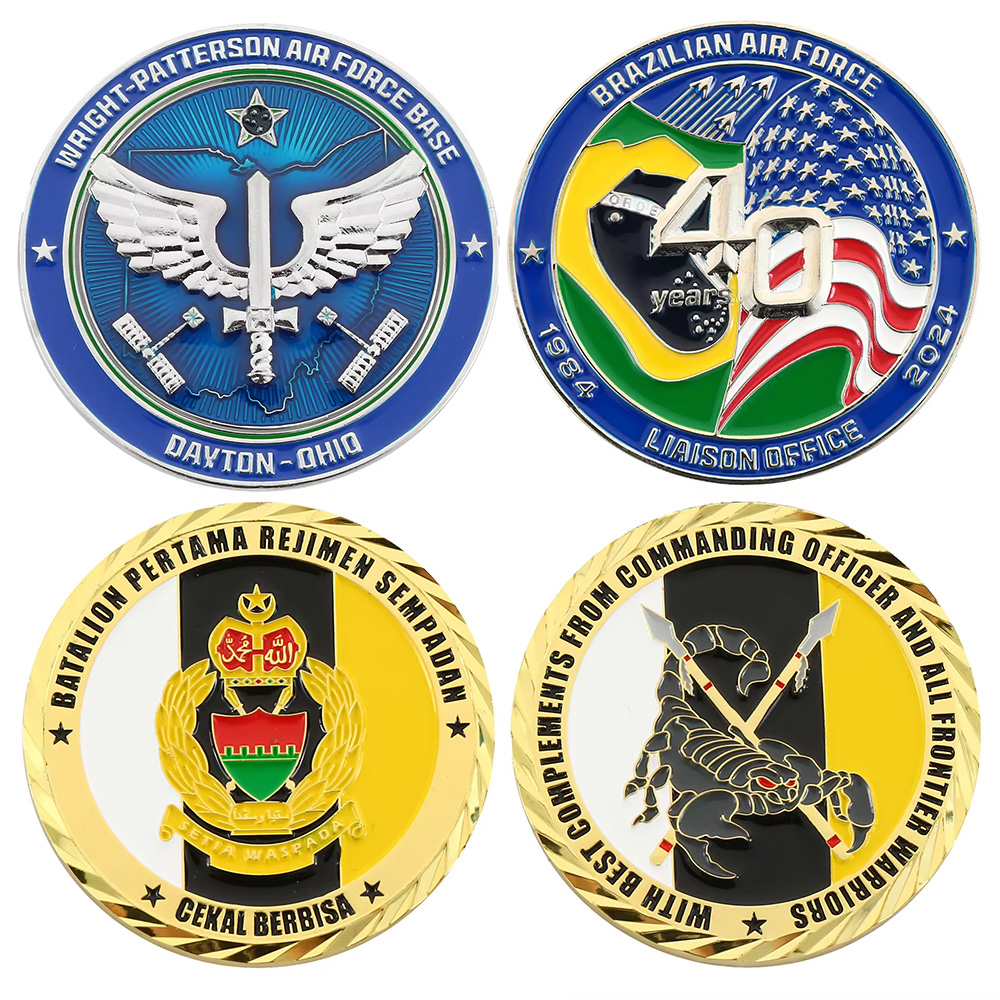 Personalizované vojenské mince