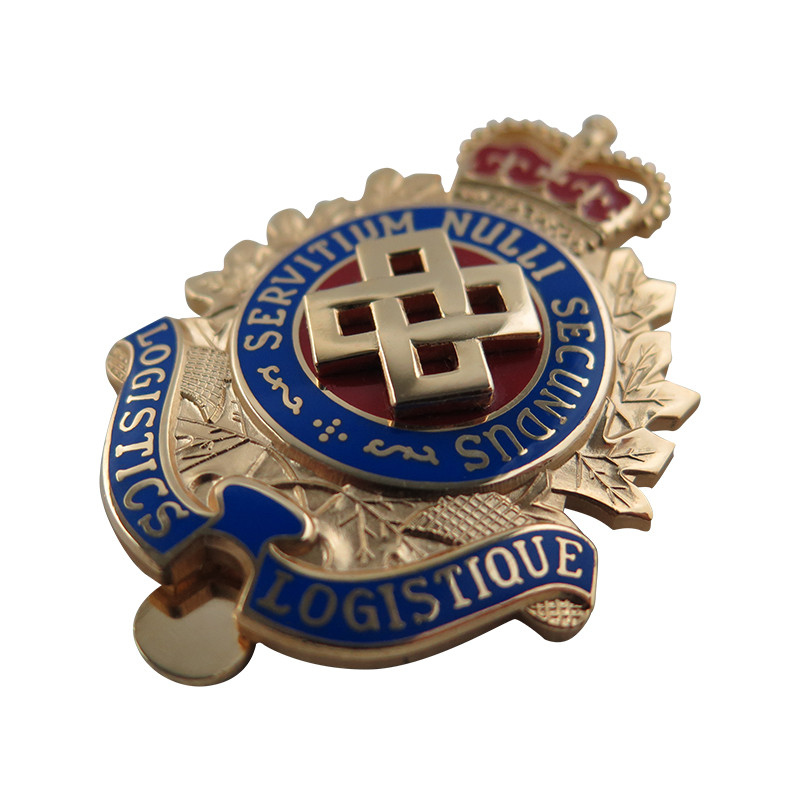 Distintivo per berretto militare con clip per souvenir (1)