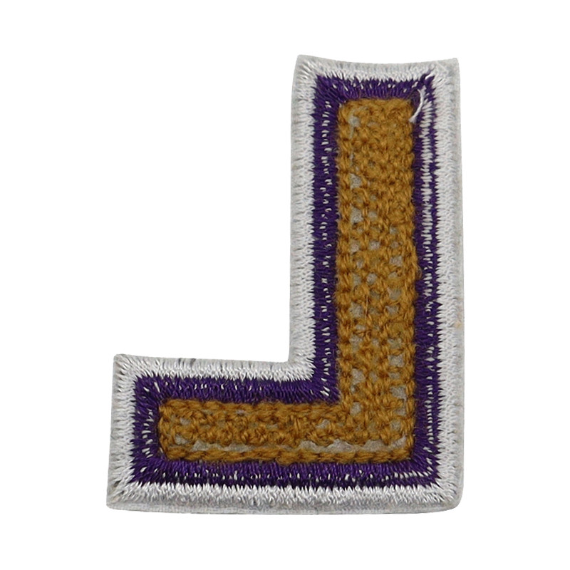 Letters Chenille Patch Sew On For Garment Accessories (4)