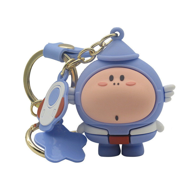 Wholesales Promotional Cartoon Anime Silicone Key Chain (2)