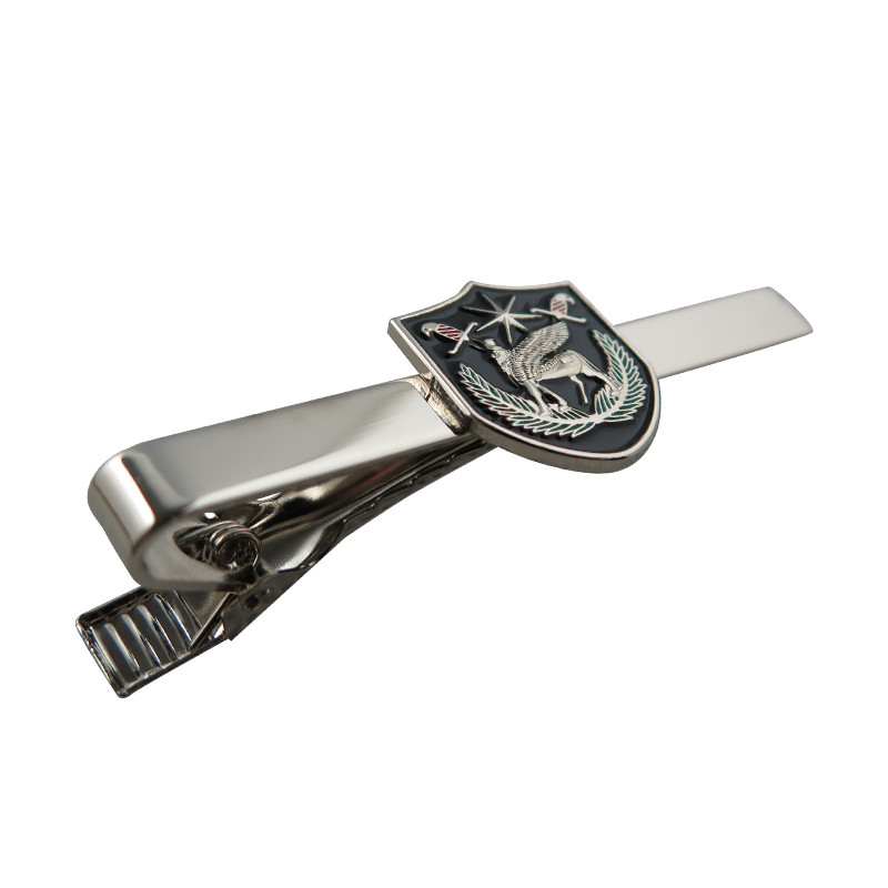Lag luam wholesale Custom Pin Tie Bar Clip Rau Txiv neej (2)
