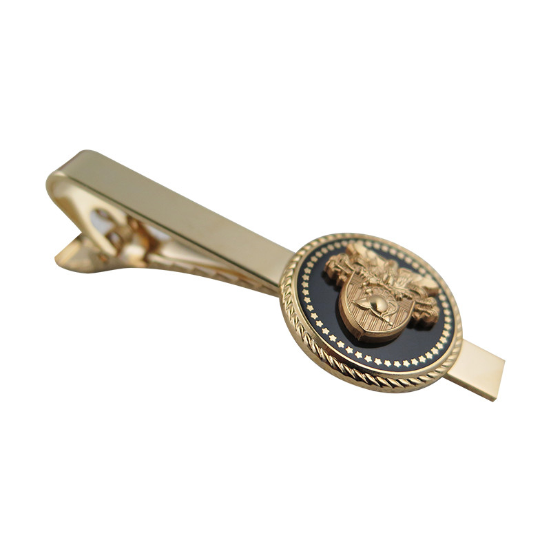 Wholesale Custom Pin Tie Bar Clip Para sa mga Lalaki (1)