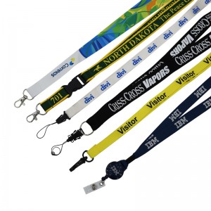 Promotiouns ID Card Badge Holder Neck Polyester Lanyard