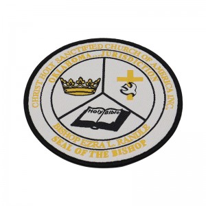 High Quality Customized Own Woven Patches Badge