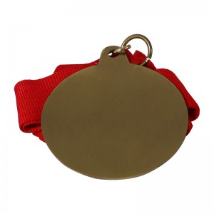Manufacture Custom Antique Bronze Football Medal For Souvenir