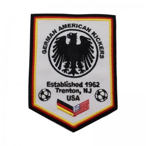 Personalized USA Football Embroidery Patch Sticker Iron on