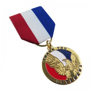 सफ्ट हार्ड इनामेल पुरस्कार सैन्य पदक निर्माता