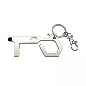 Приспособена форма на ласерско лого мултифункционална алатка за клучеви
