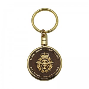 Manufacturer Metal Coin Keychain With Holder