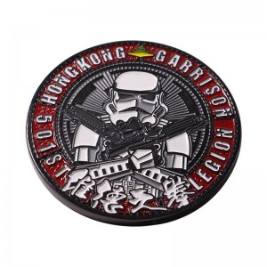 China High Quality Hard Soft Enamel Challenge Coin