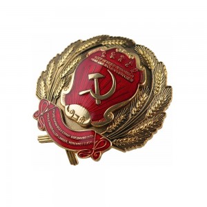 Custom Design ໂລຫະຄຸນະພາບສູງ Badge ຕໍາຫຼວດສໍາລັບລັດຖະບານ