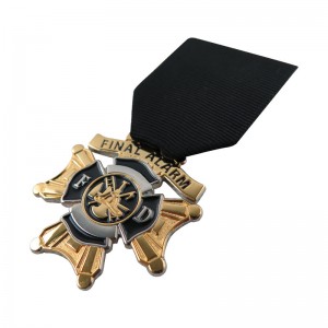 Soft Hard Enamel Award Military Medals Maker