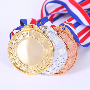 Personalised Custom Shape Torch Style Medal Without Coloring