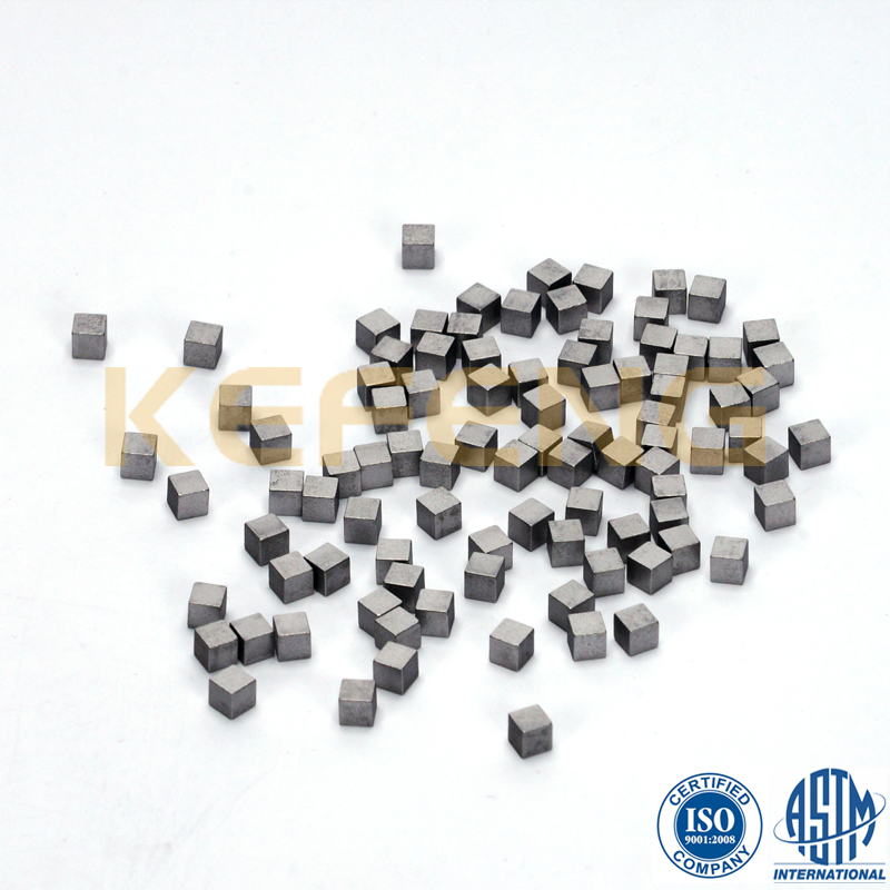 Tungsten Alloy Cubes Fragments for Industry and Military AMS-T-21014 and ASTM-B-777
