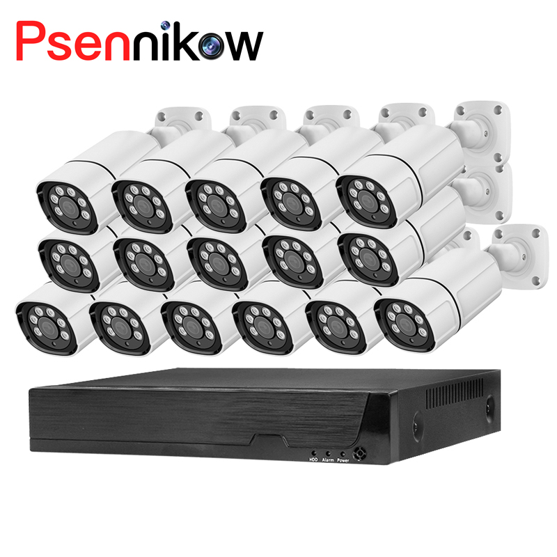 Système de surveillance CCTV POE avancé à 16 canaux