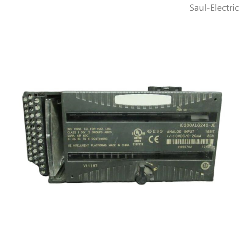 GE IC200CHS002L 16-point I/O carrier