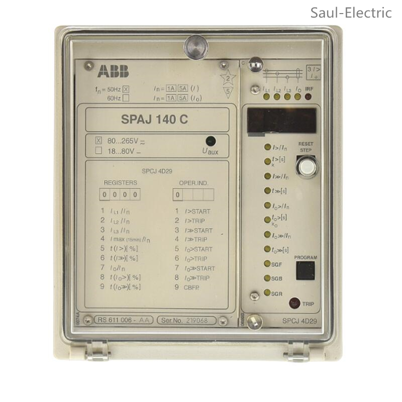 ABB SPAJ142C RS611006-AA toprak arıza rölesi Sıcak satışlar