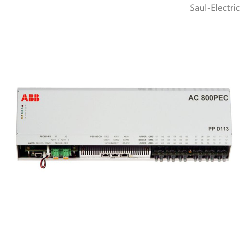 ABB PP D113 B03-26-110110  Controller Board AC 800PEC(3BHE023584R2641)  Rapid Delivery
