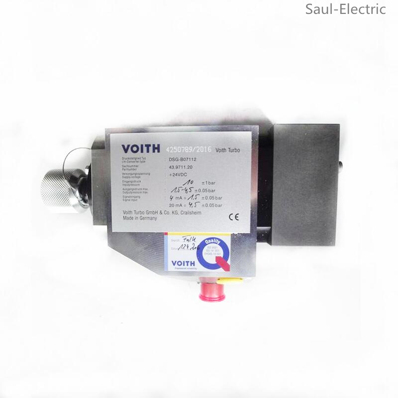 VOITH DSG-B07112 Electro-hydraulic converter
