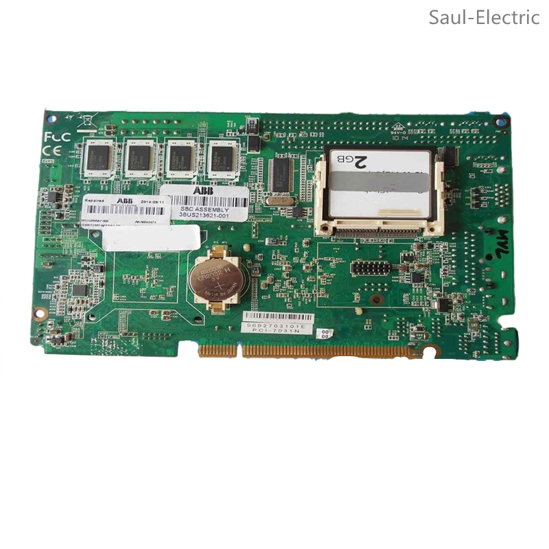 Componente eletrônico ABB 3BUS213621-001 identificado em vendas quentes