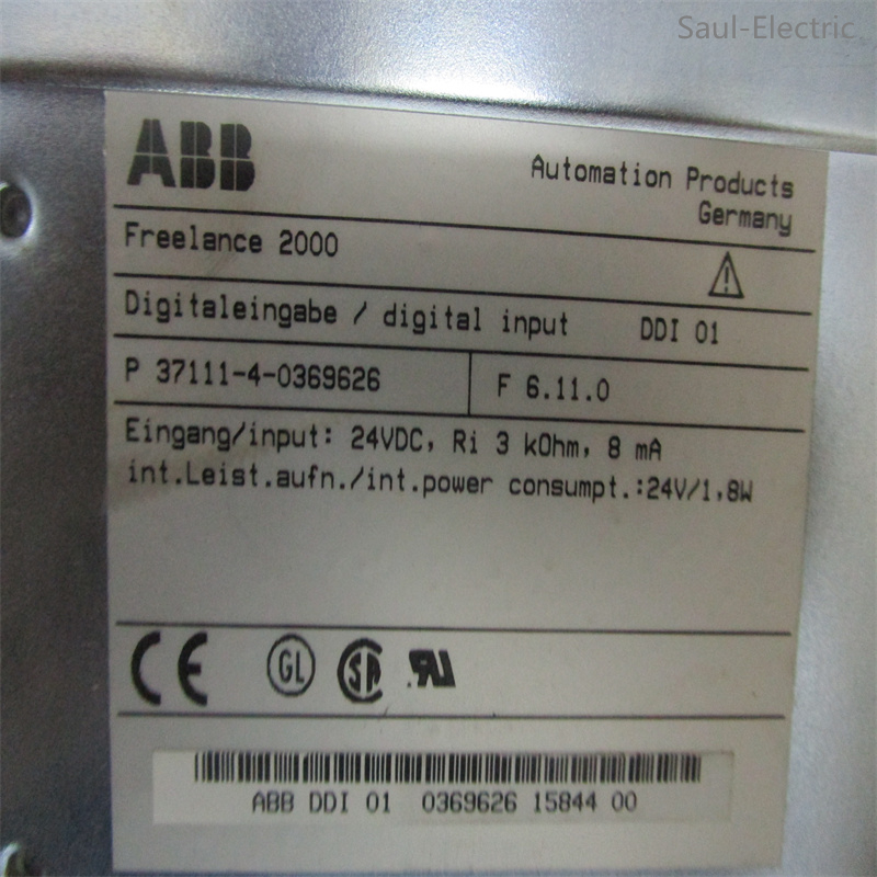 एबीबी डीडीआई01 डिजिटल इनपुट मॉड्यूल गर्म बिक्री