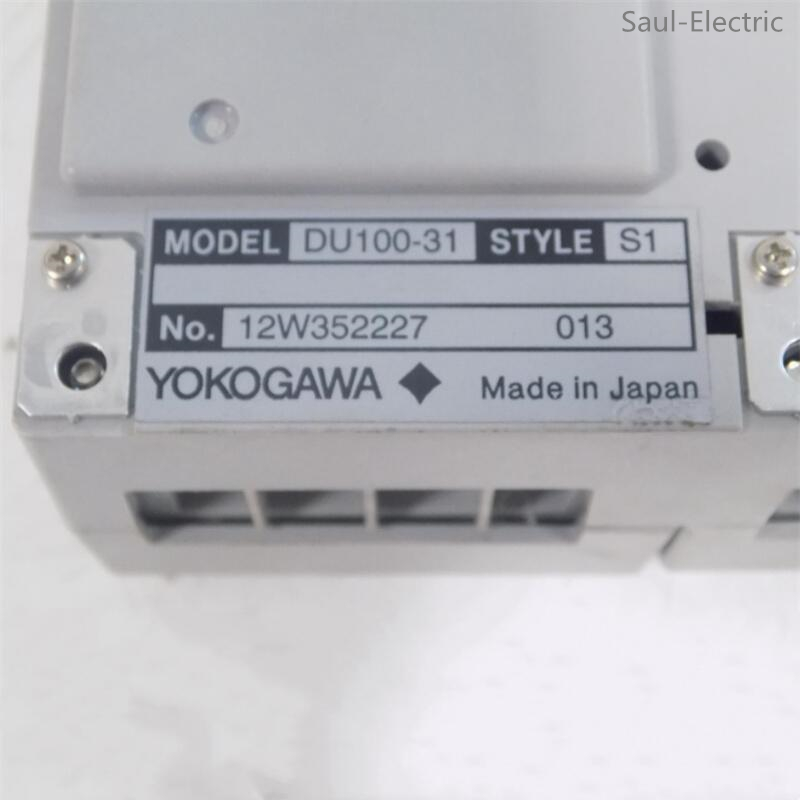 योकोगावा DU100-31 इनपुट मॉड्यूल पूर्ण...