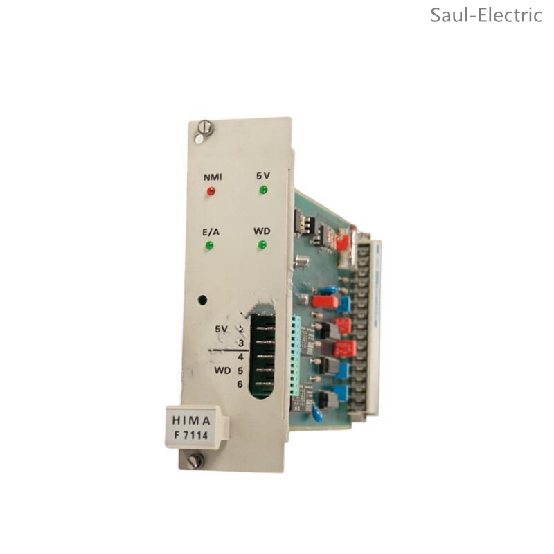 دسته بندی کامل ماژول کنترل برق HIMA F7114