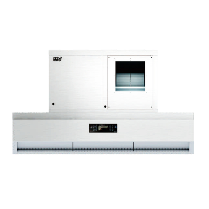 نظام شفاط المطبخ التجاري LF-DYZ-2200 مع جهاز تنقية esp 1i4