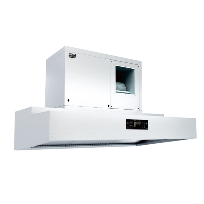 Hệ thống máy hút mùi nhà bếp thương mại LF-DYZ-2000 với máy lọc đặc biệttx3