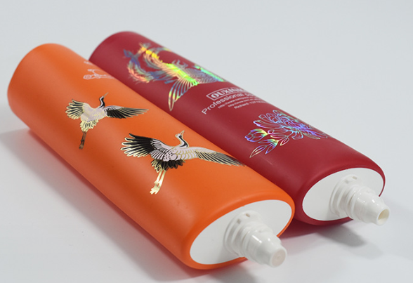 Hot Stamping Print on Plastic Cosmetic Tubes