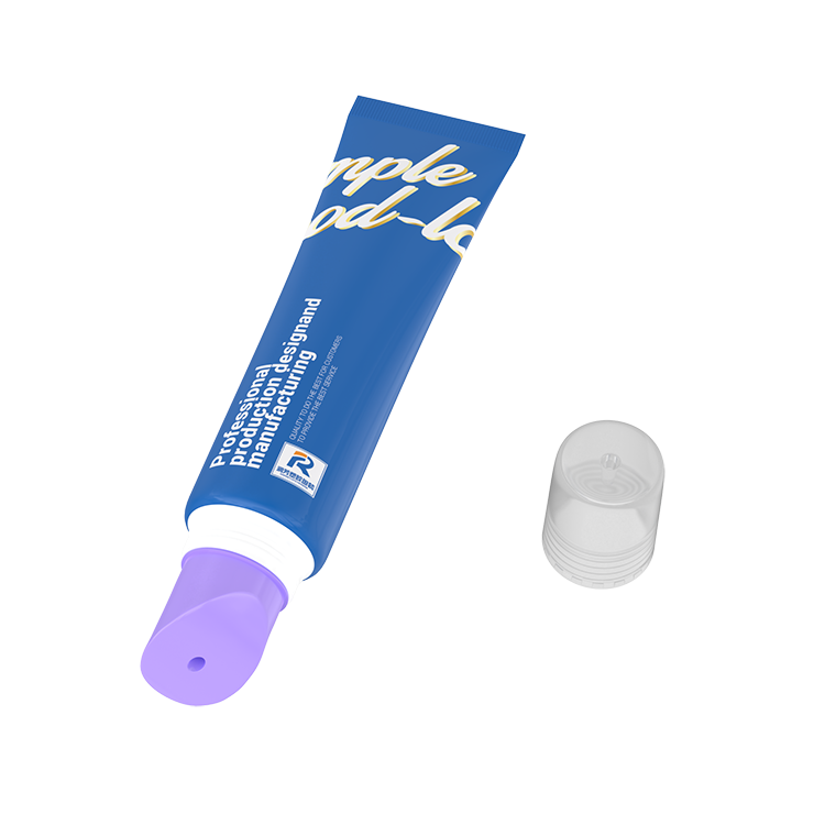 5ml 8ml 10ml 15ml 20ml Empty Custom Logo Mini Clear Cosmetics Squeeze Lip Gloss Tube with Cap
